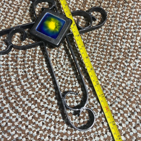 🆕Hand-Forged In Mexico Iron Cross, OS - Picture 9 of 10